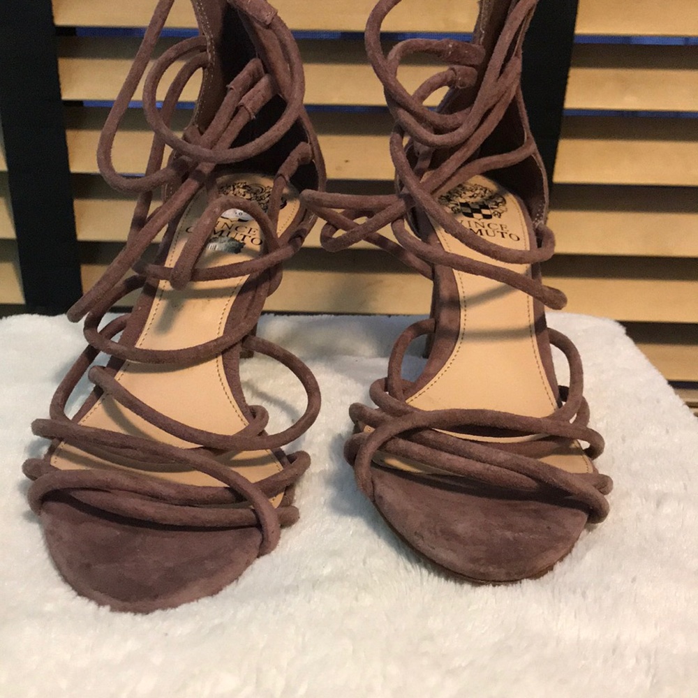 Strappy heels